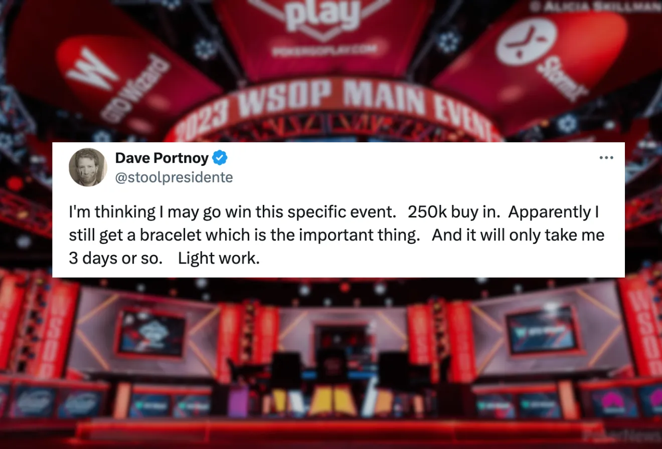 Barstool Sports Dave Portnoy Teases Entering the 2024 World Series of Poker   PokerNews