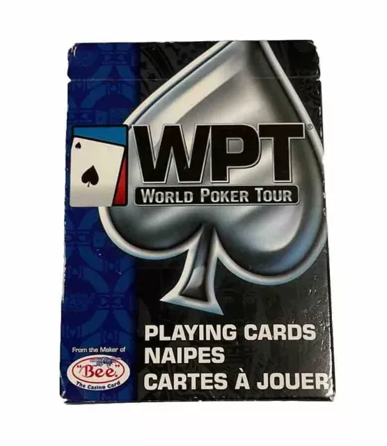 BEE World Poker Tour Playing Cards Order WPT Blue
