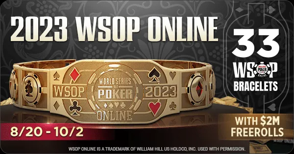 WSOP Online 2023 - GGPoker