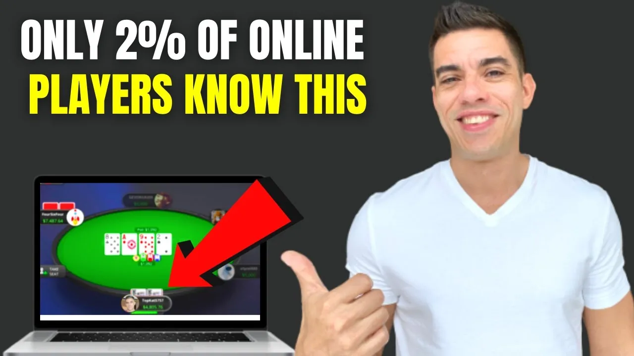 How to Win at Online Poker Every Time (Just Do This!) - YouTube