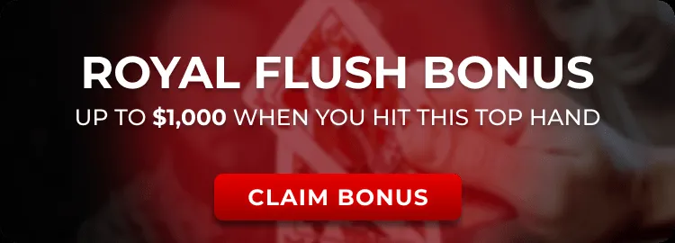 Bovada Poker Review - Royal Flush Bonus