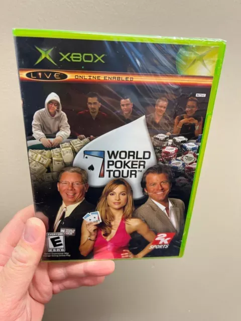 World Poker Tour (Microsoft Xbox, 2005) NEW -SEALED READ DESCRIPTION