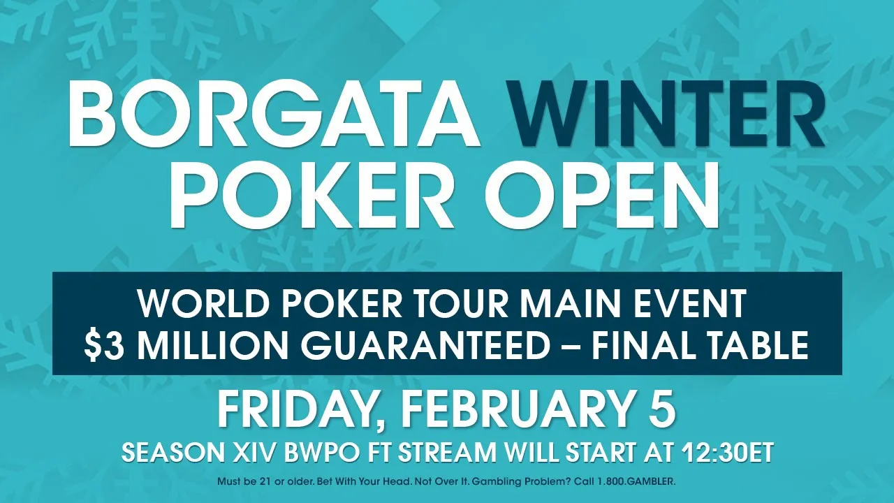 Season XIV WPT Borgata Winter Poker Open - YouTube