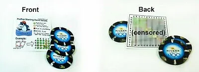 Texas Holdem Poker Cheatsheet 1 pc Play the best possible poker using this card    eBay