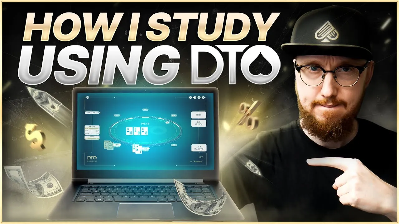 How I Study Using DTO Poker - Your Personal Poker Trainer - YouTube