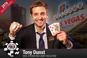 Tony Dunst WSOP E63