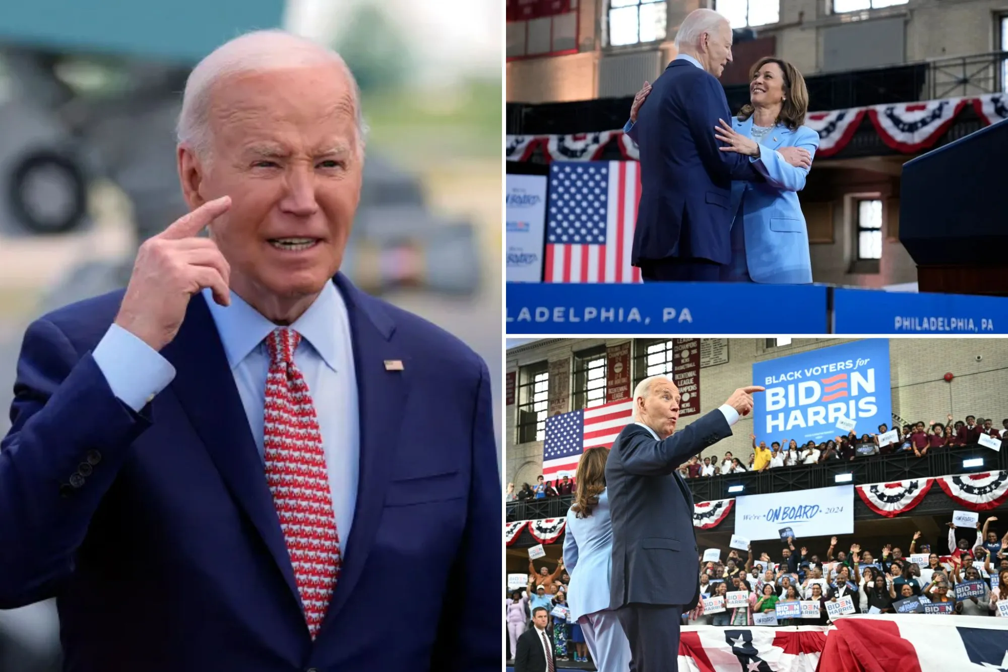 Agitated Biden snaps at reporter over Kamala Harris question: ‘Did you fall on your head?’