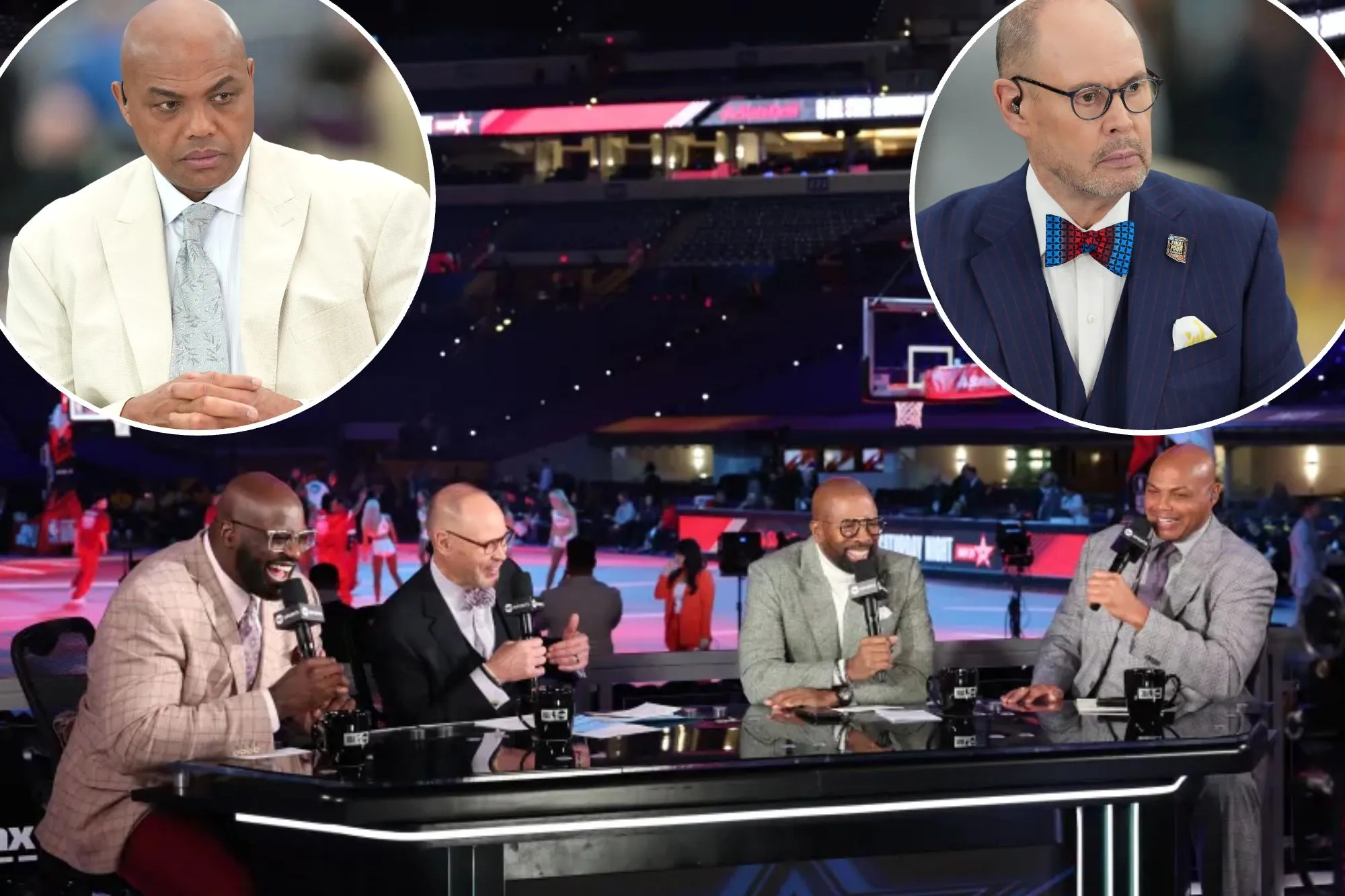 Ernie Johnson scolds reporter, Kenny Smith argues with Charles Barkley in behind-the-scenes drama at TNT