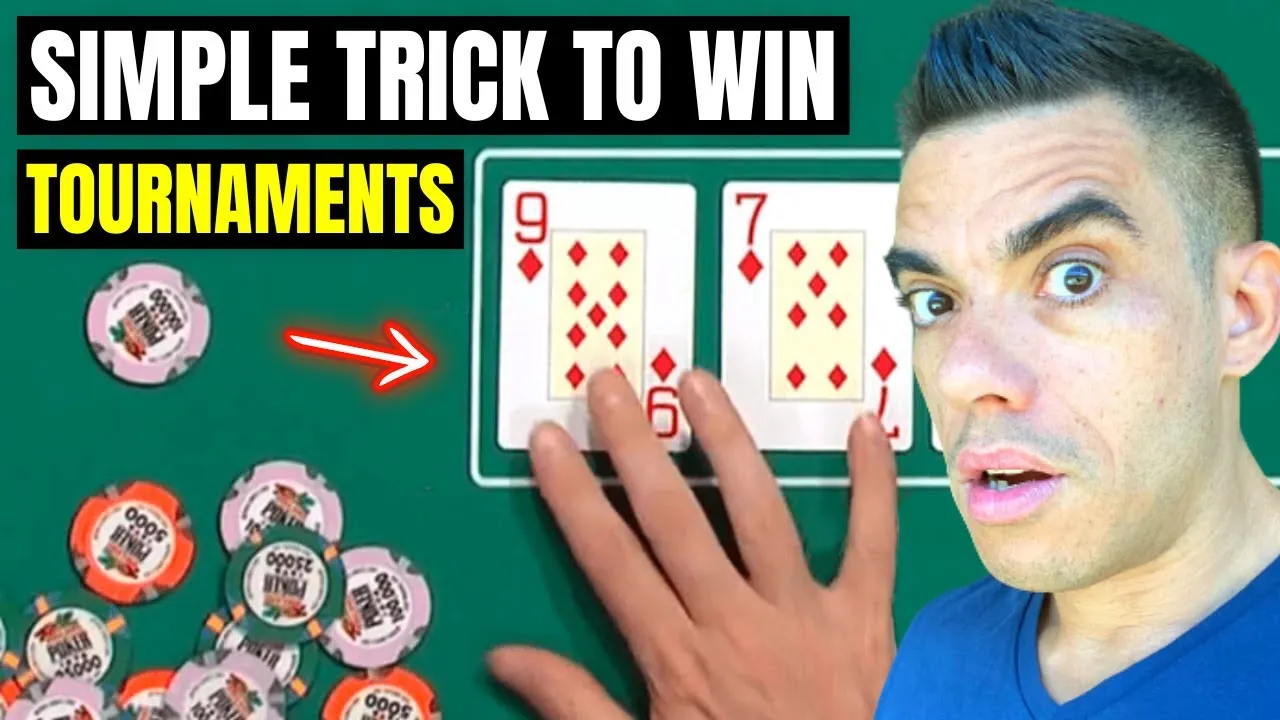 Simple Trick to Win Poker Tournaments (Works Every Time!) - YouTube