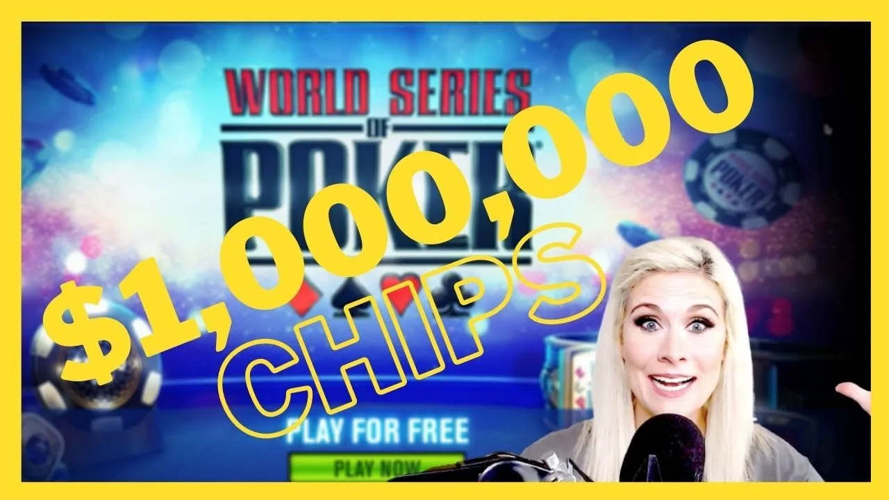 One Million Free Chips on World Series of Poker App - YouTube