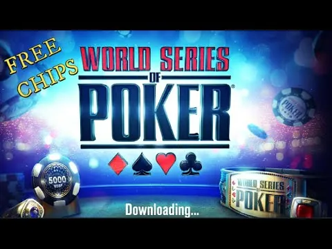 how to get FREE world series of poker chips - YouTube