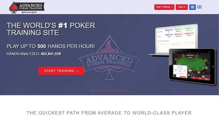 Advanced Poker Training Poker School Review
