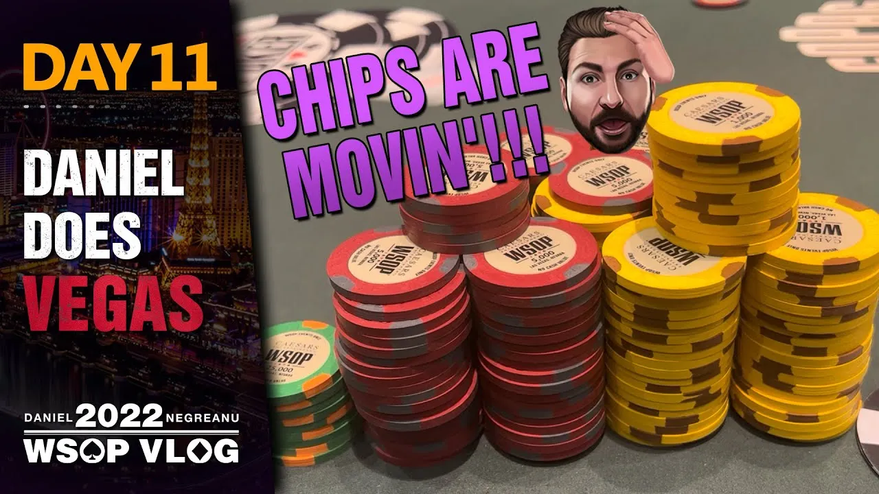 CHIPS ARE MOVIN in the $25000 PLO - 2022 WSOP Poker Vlog Day 11 - YouTube