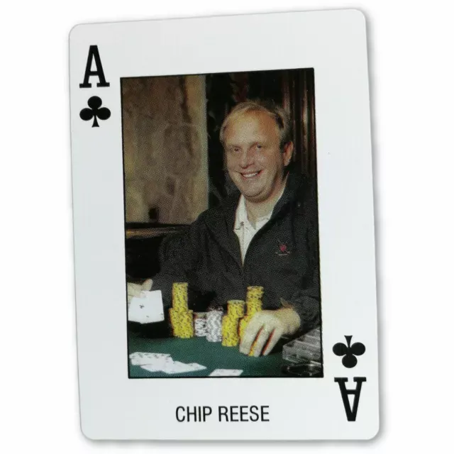 Pro Deck Poker Pro Playing Card Chip Reese WPT WSOP