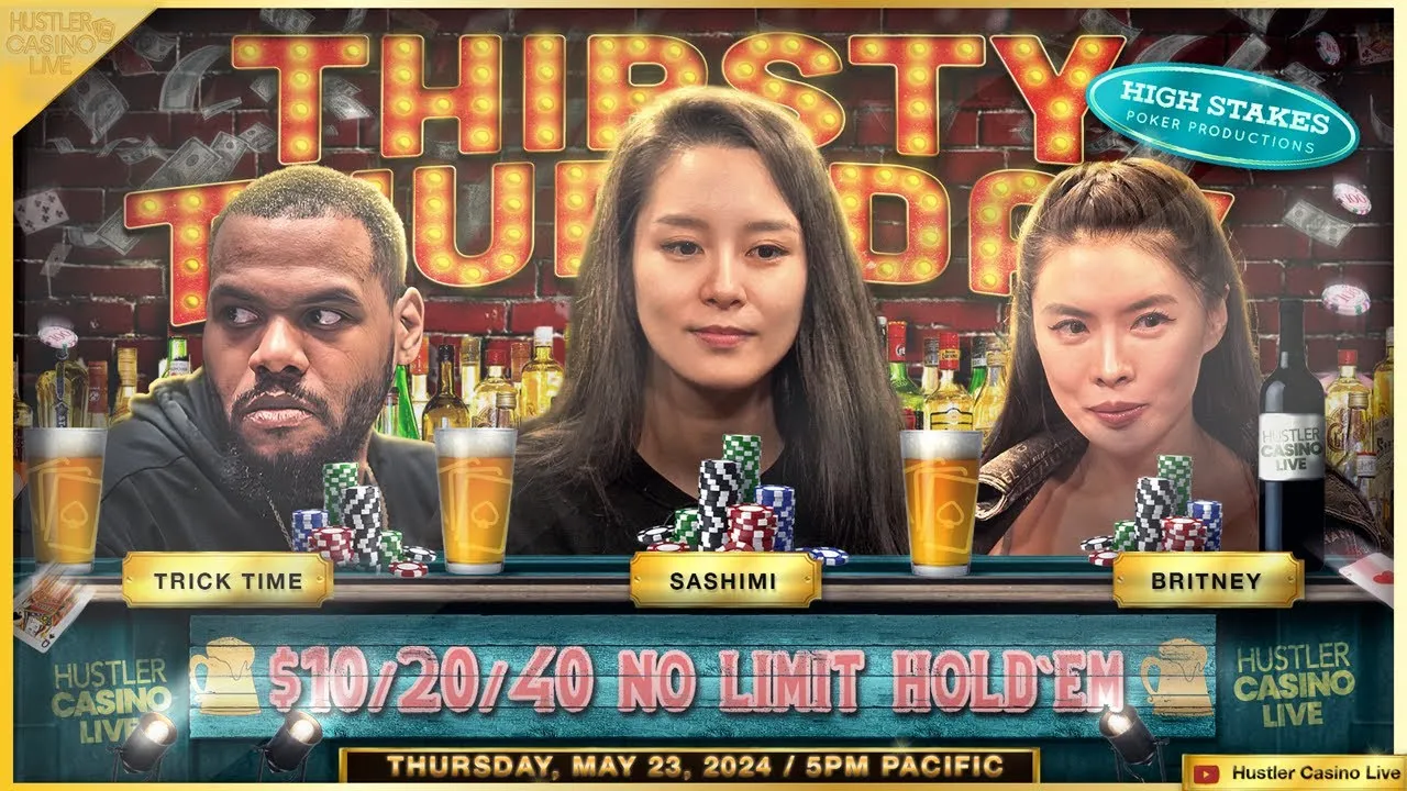 THIRSTY THURSDAY!! Britney Sashimi Trick Time & Johnny - Commentary by Charlie Wilmoth - YouTube